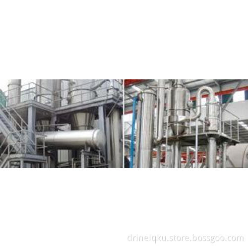 Triple-effect Forced Circulating Evaporator Dairy Processin